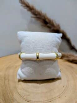 Alternative view of Bracelet Omaya Blanc