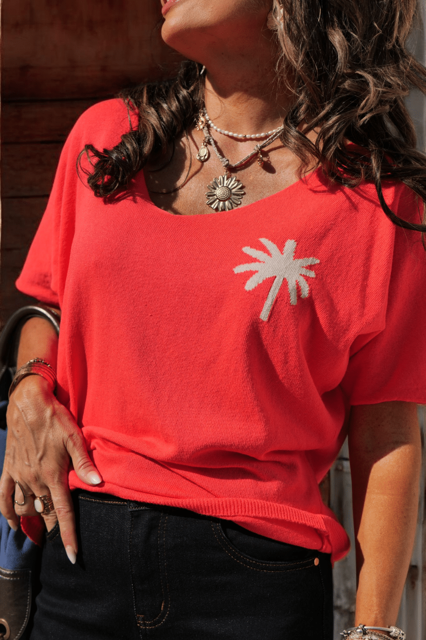 Pull fin Palma Orange – Image 4
