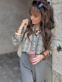 Chemise verte Milhan – Image 3