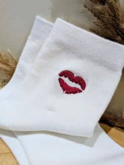 Alternative view of Chaussettes Blanches Bouche