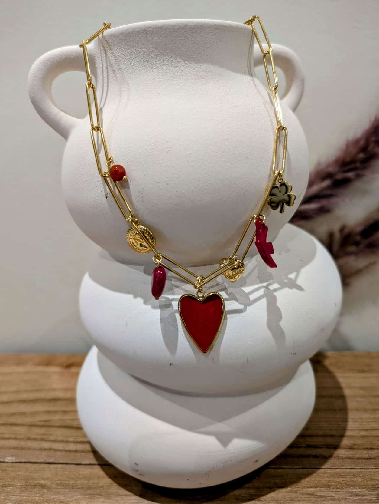 Collier Breloque Cœur