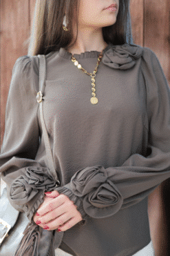 Alternative view of Blouse choco Kyler