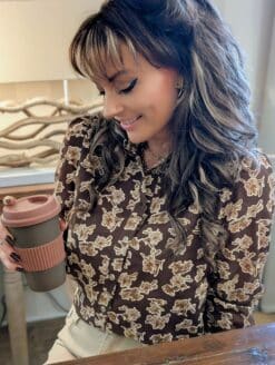 Chemise Laurin Choco