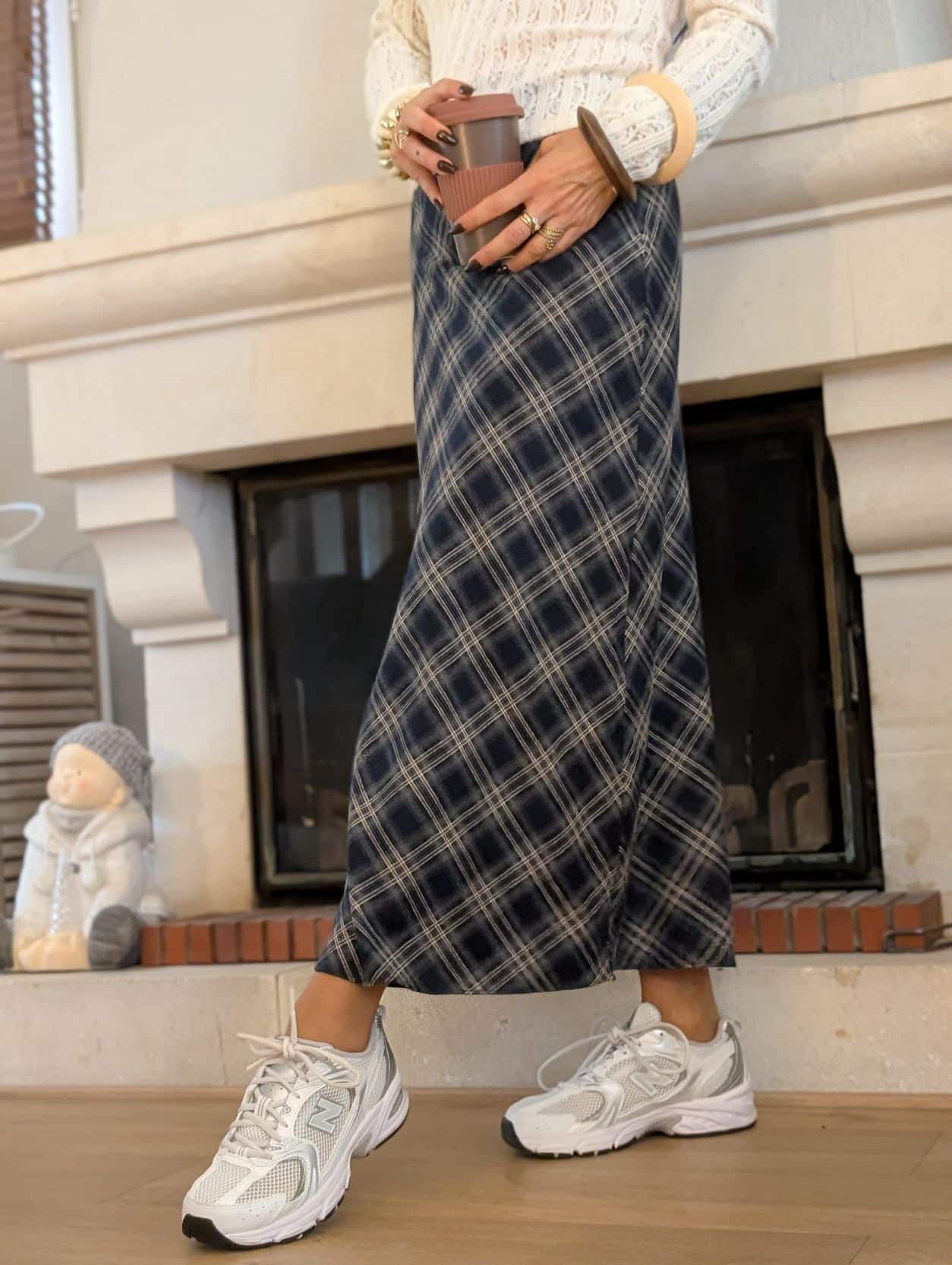 Jupe Scottish Blue - Image 2