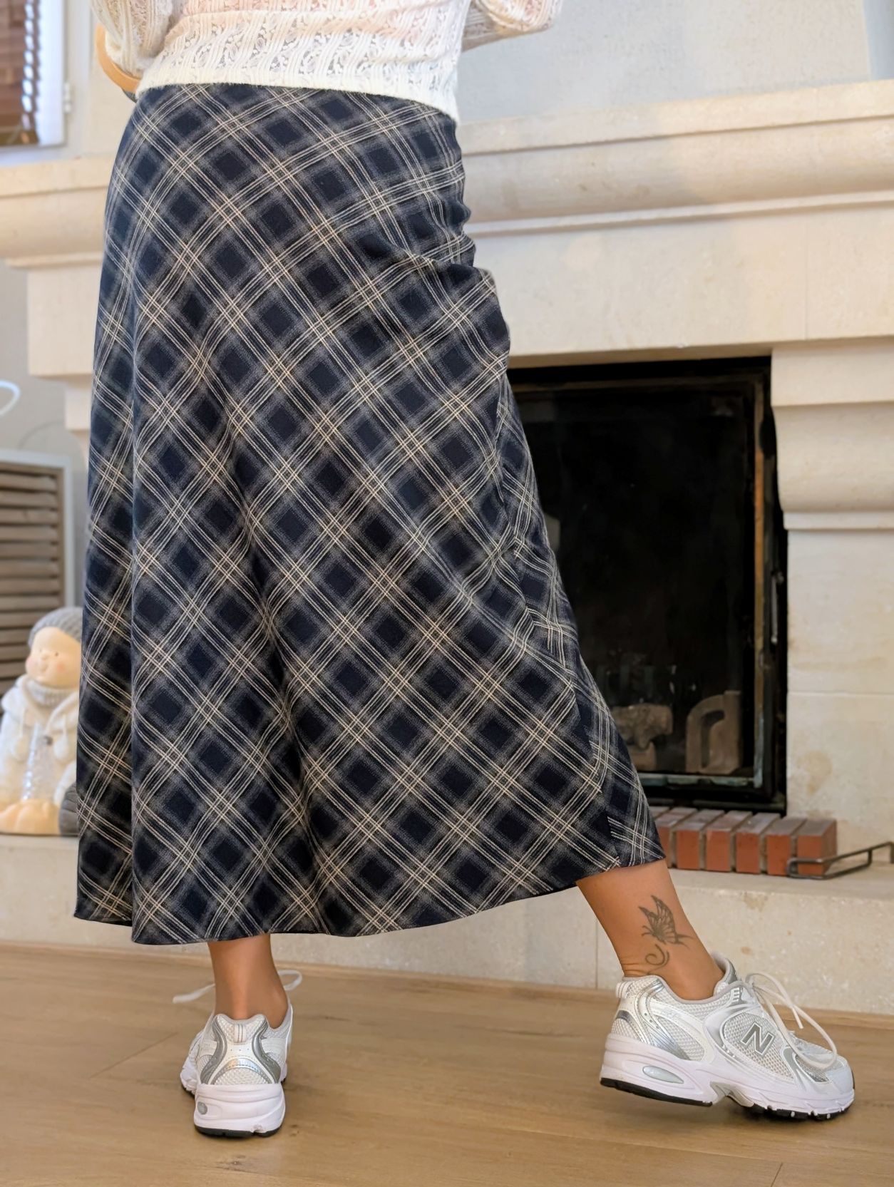 Jupe Scottish Blue - Image 4