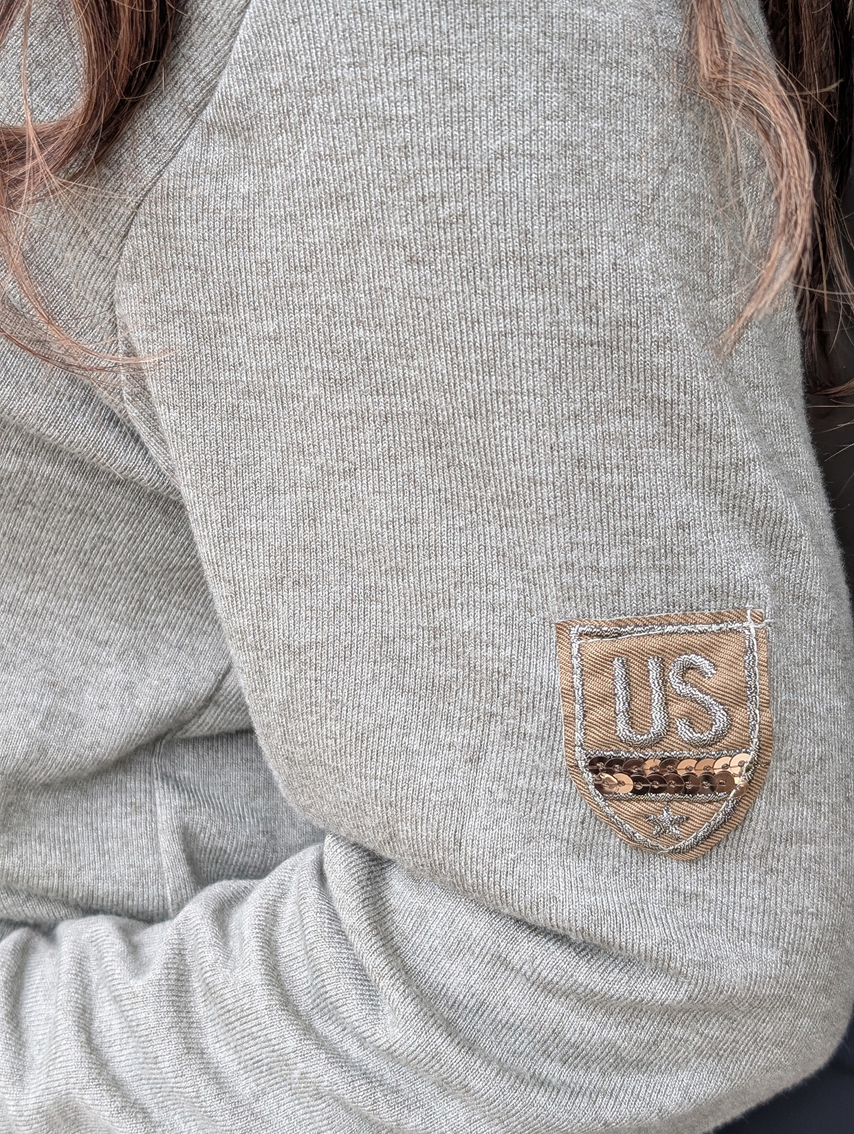 Pull Kaki US Etoile – Image 6