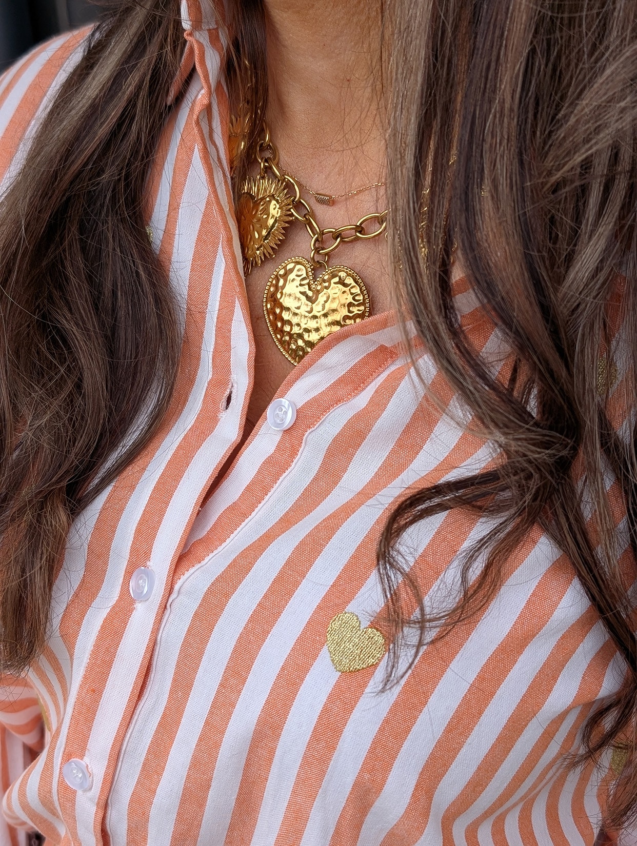 Chemise Lucia Orange – Image 5