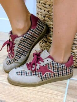 Baskets Pied de Poule