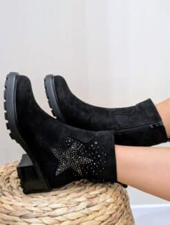 Alternative view of Bottines Star Noir