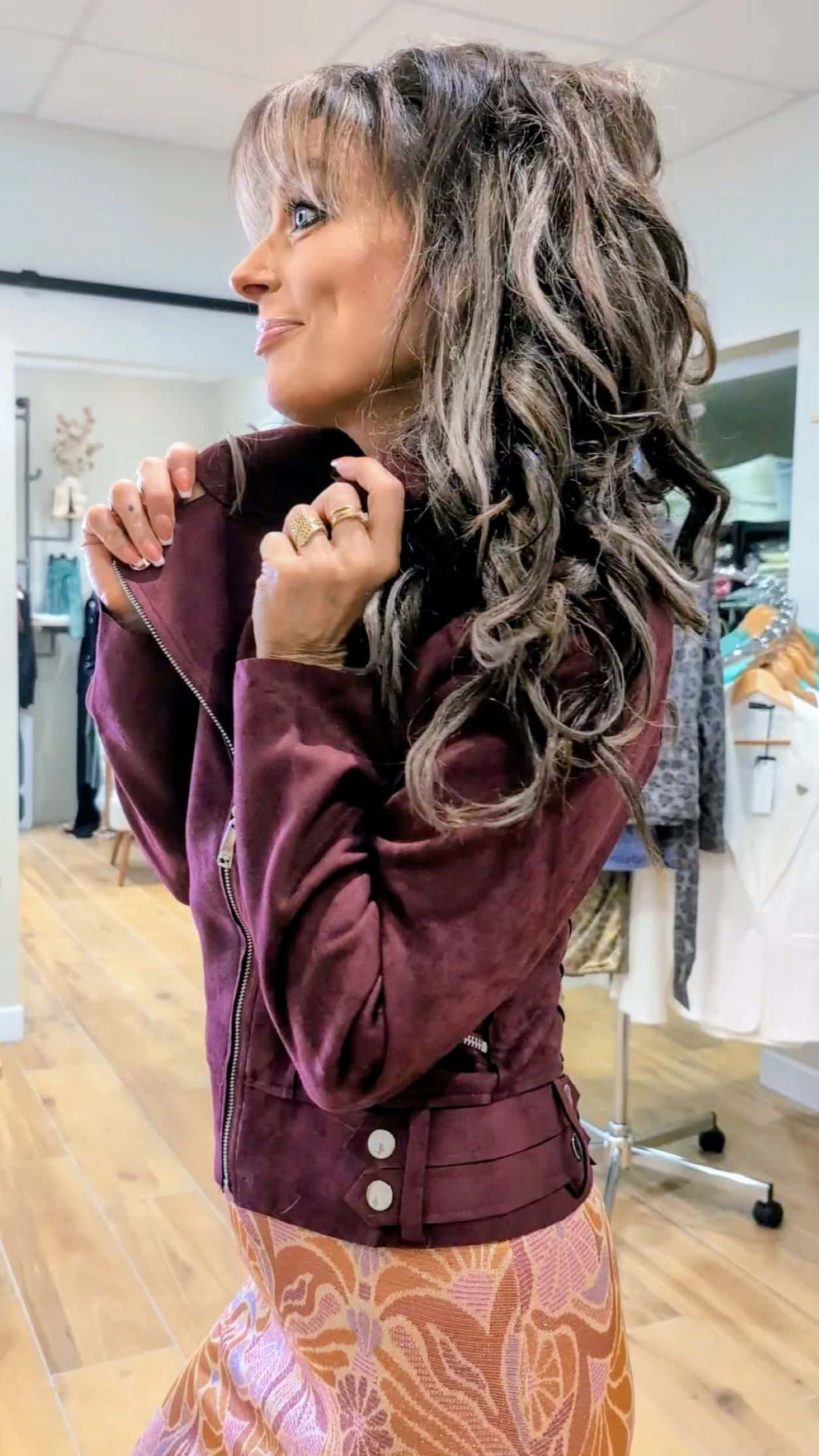 Veste Cyrus Bordeaux – Image 4