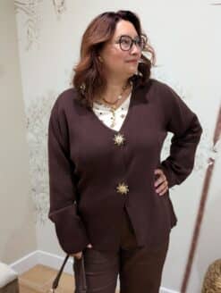 Alternative view of Gilet Soleil Choco