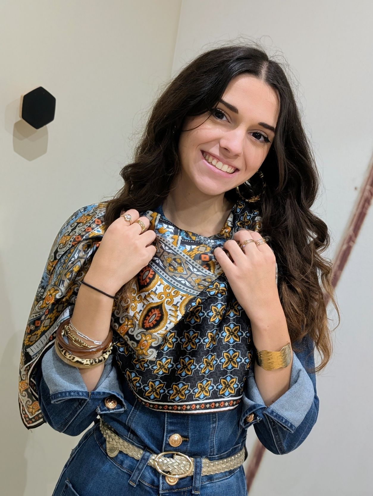 Foulard Carré Motif 2