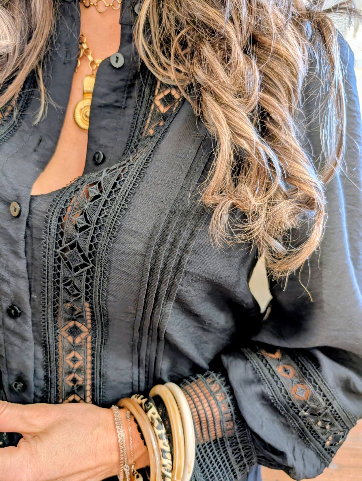 Chemise Naïs Noire – Image 3