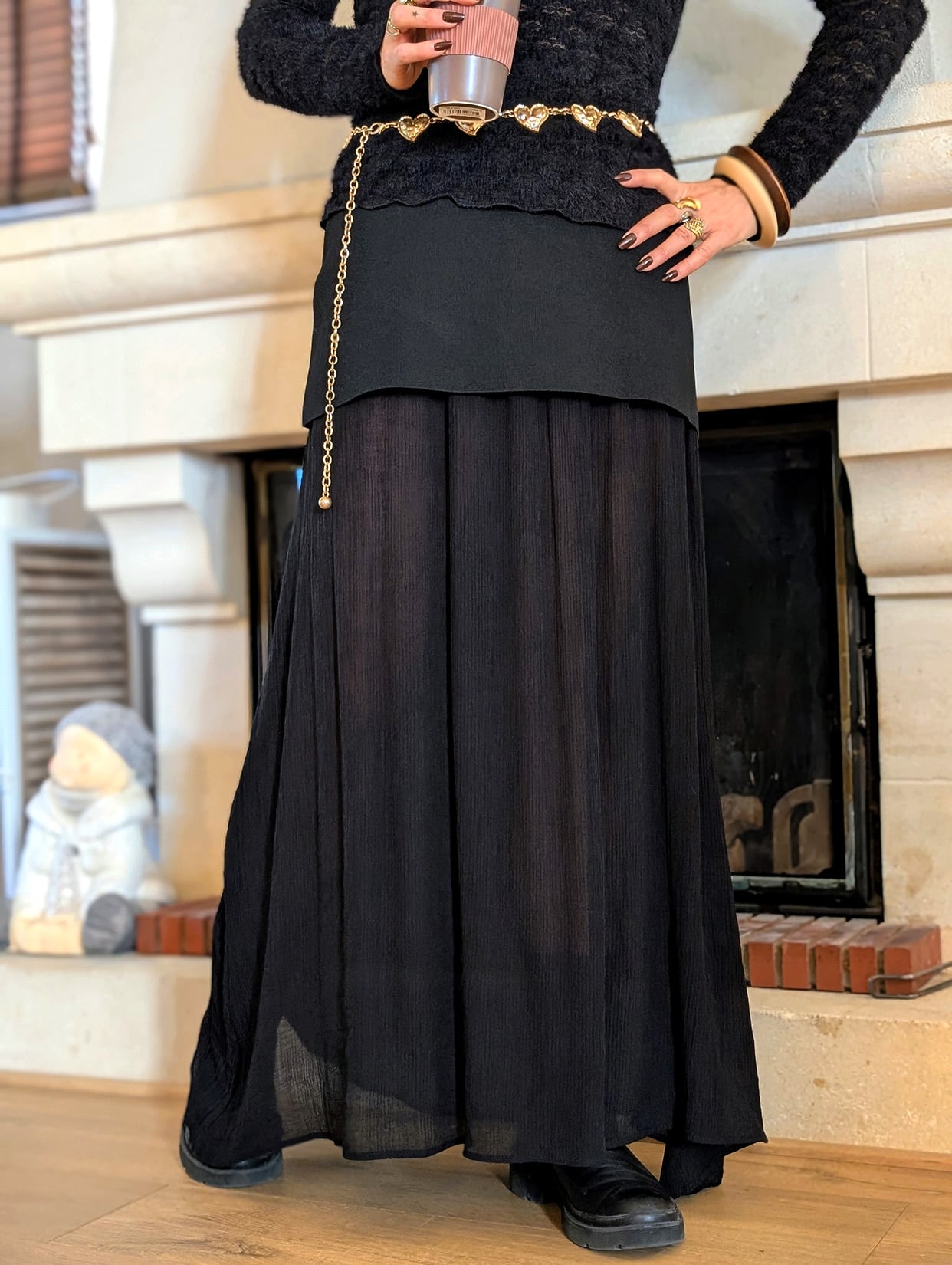 Jupe Giulia Noire