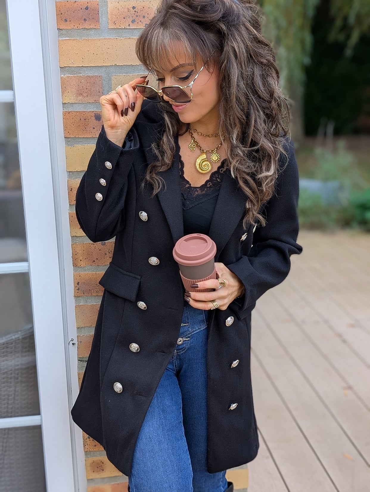 Manteau Marlo Noir