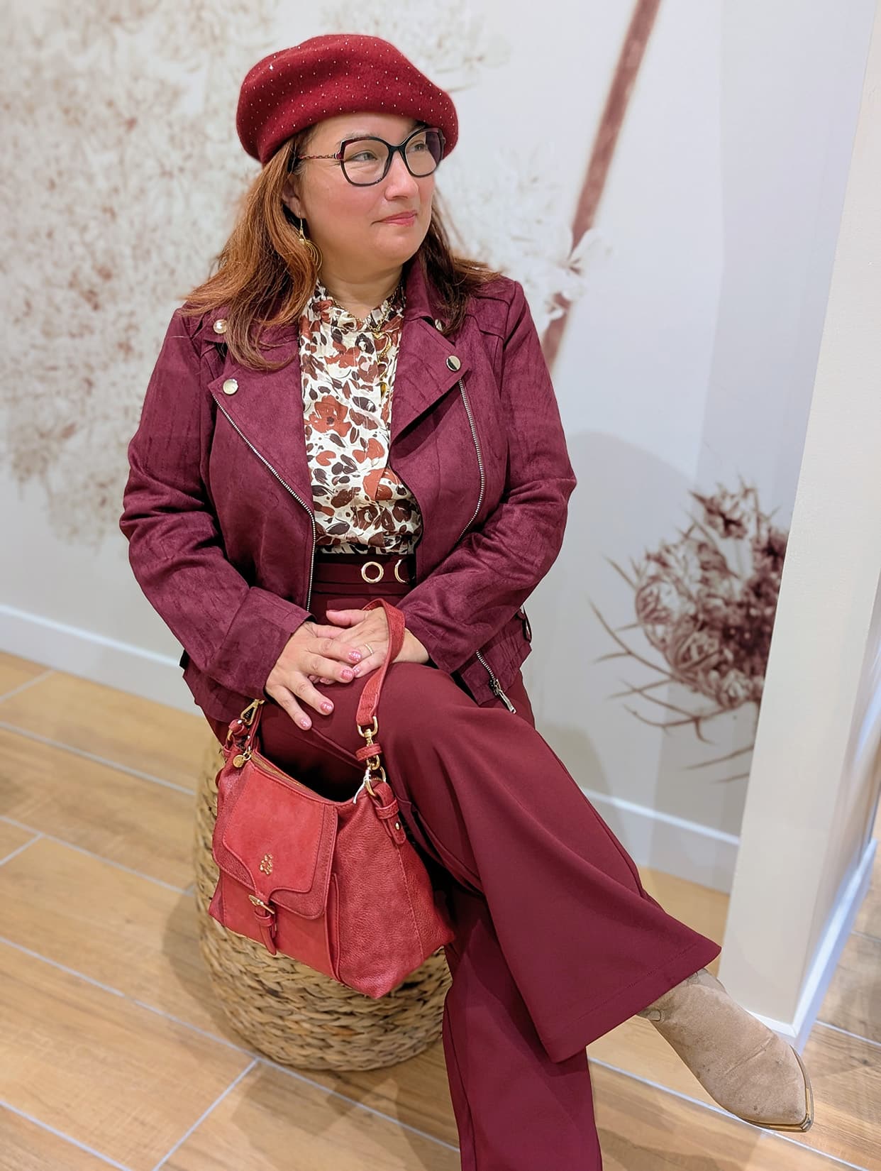 Veste Cyrus Bordeaux – Image 2