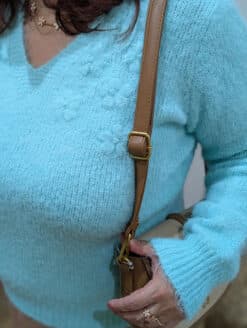 Alternative view of Pull Betsan Bleu/Vert