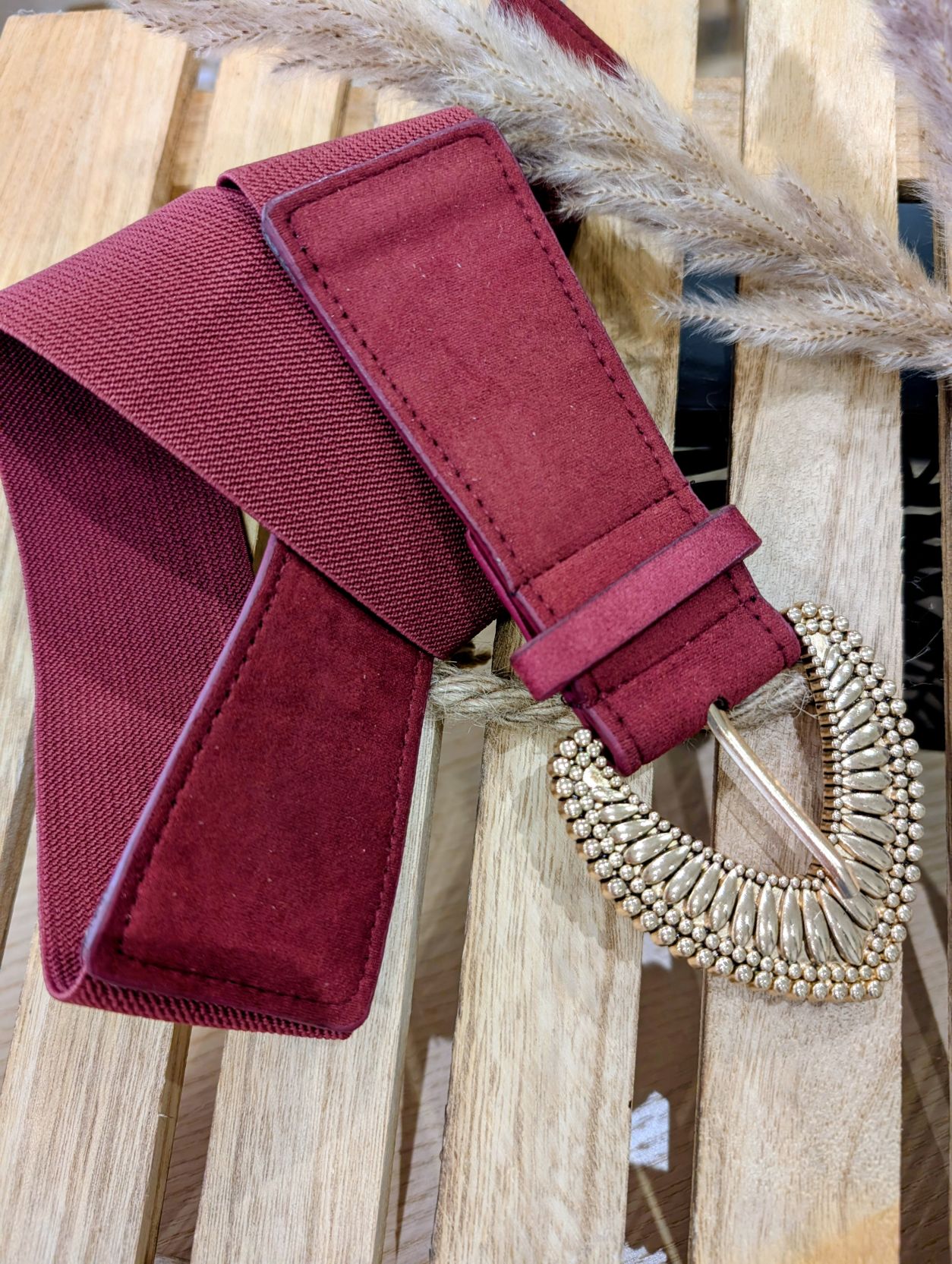 Ceinture Flèche Bordeaux
