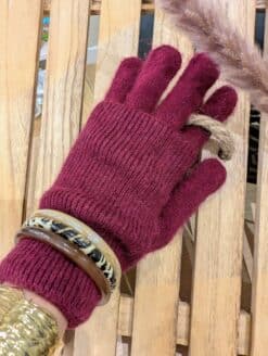 Gants/Mitaines Burgundy