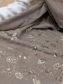 Alternative view of Echarpe Gaby Dark Taupe