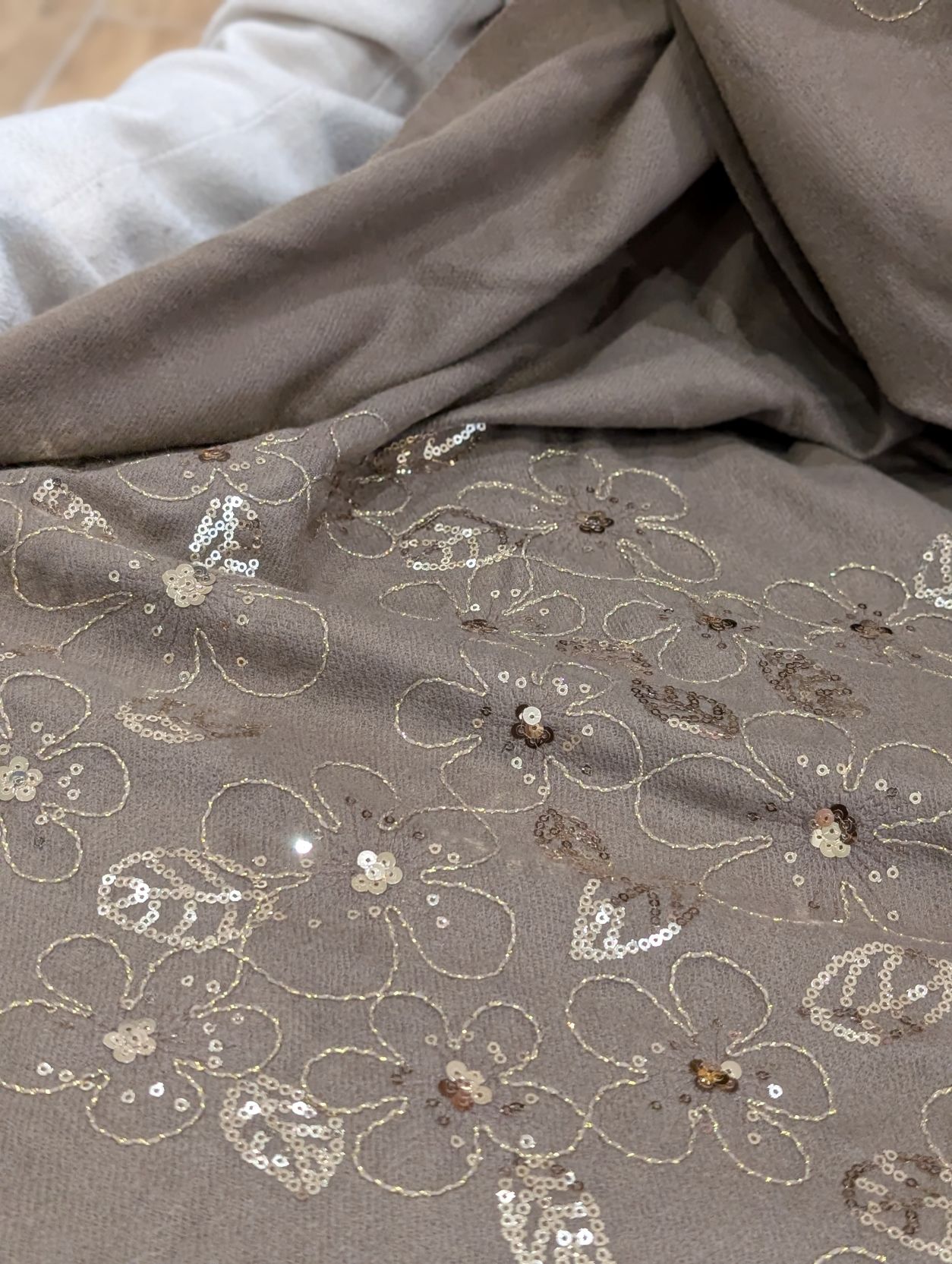 Echarpe Gaby Dark Taupe – Image 2
