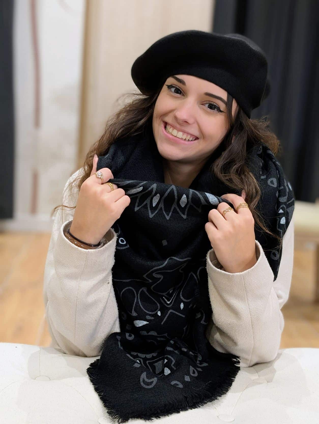 Echarpe Nina Black