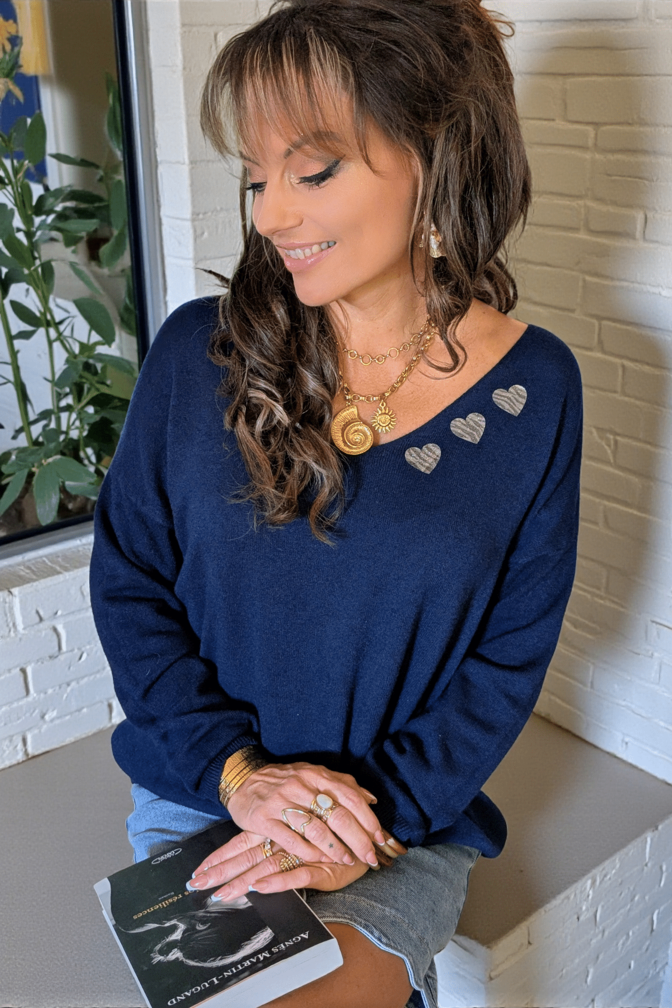 Pull 3Coeurs Marine