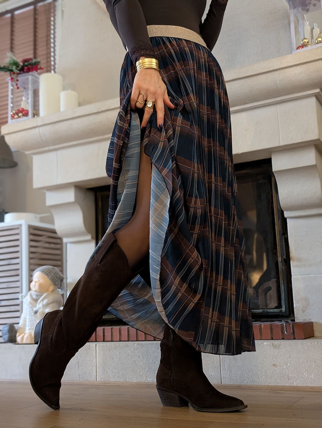 Jupe Milla Bleue – Image 4