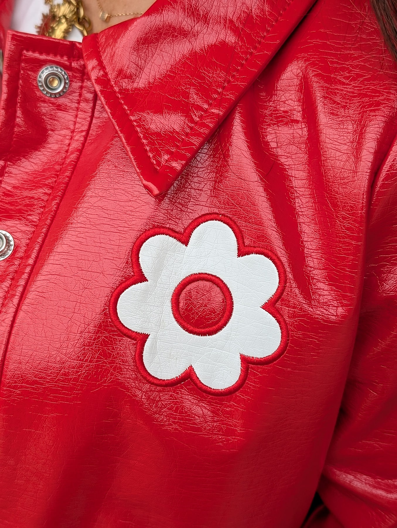 Veste Vinyle Daisy Hippocampe – Image 4