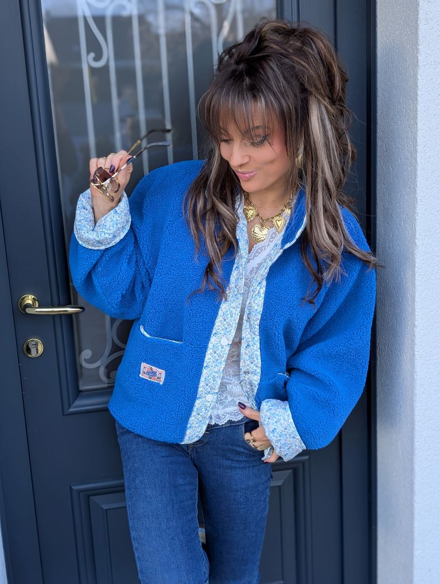 Veste Teddy réversible