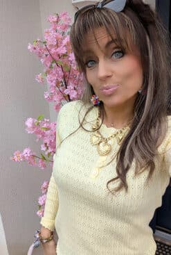 Top Naëline Jaune