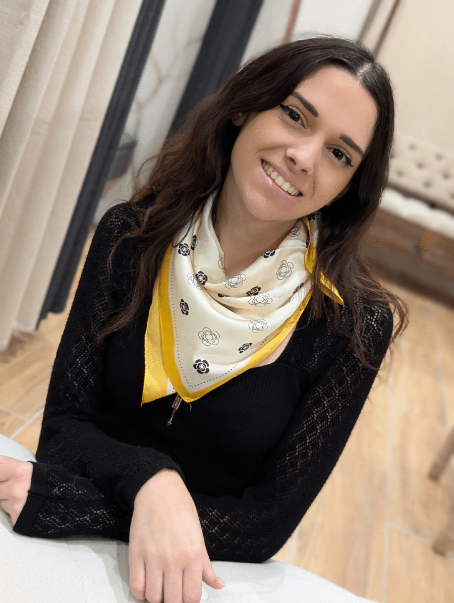 Foulard Floral soleil