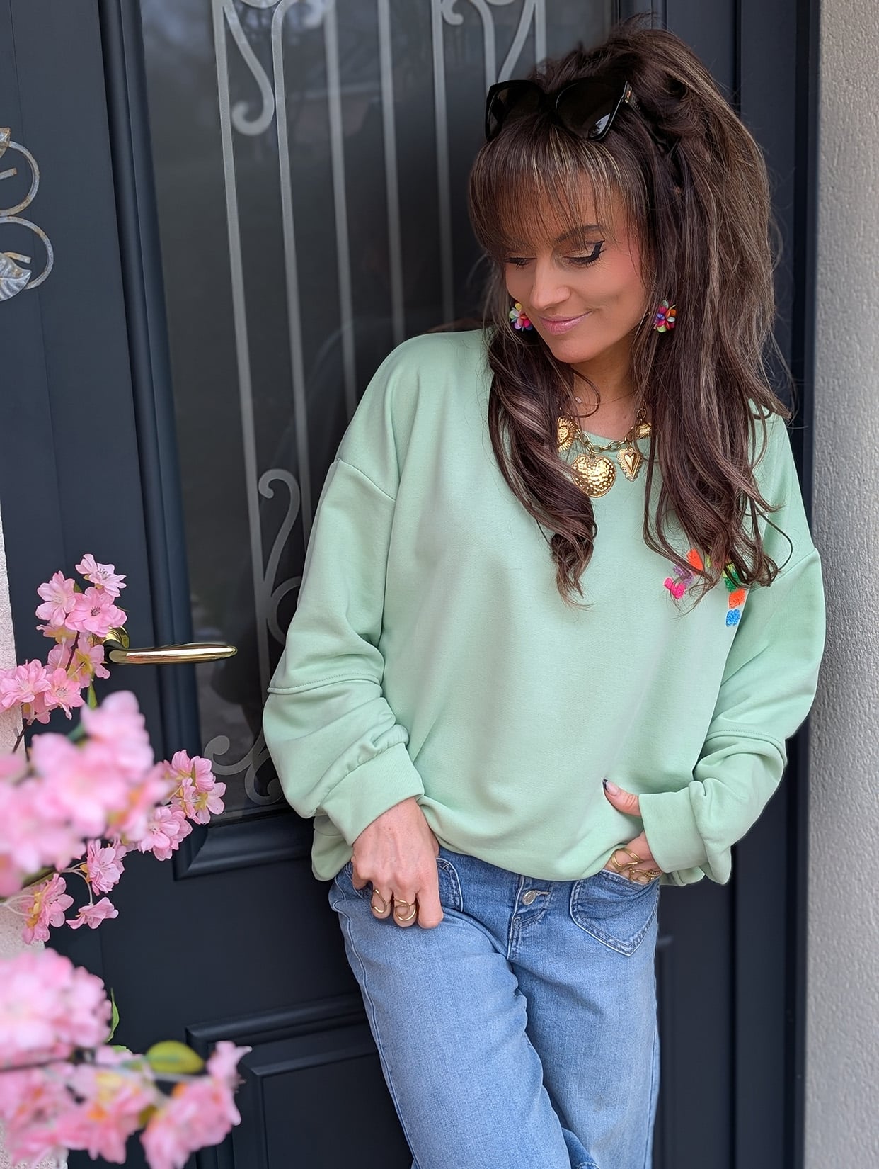 Sweat Les Cops Vert – Image 8