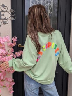 Sweat Les Cops Vert
