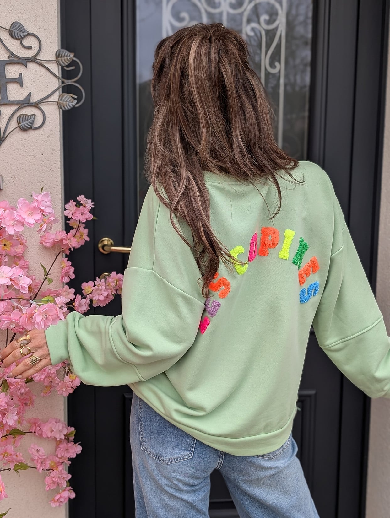 Sweat Les Cops Vert