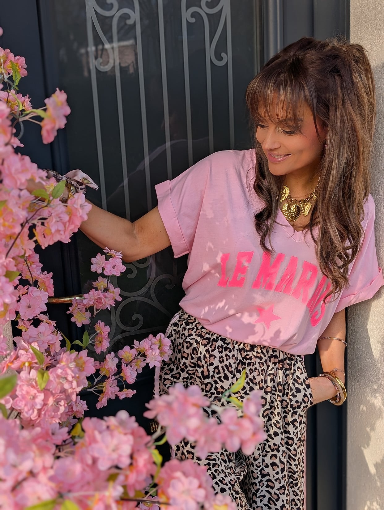 Tee-shirt Marais Rose – Image 4