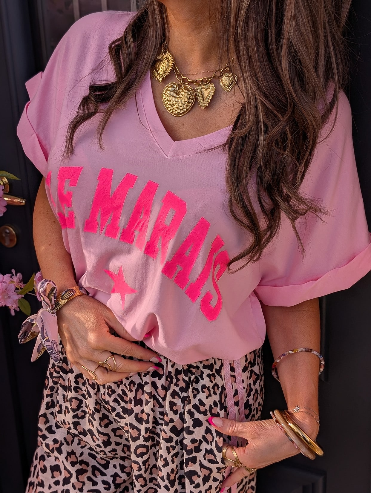 Tee-shirt Marais Rose – Image 2