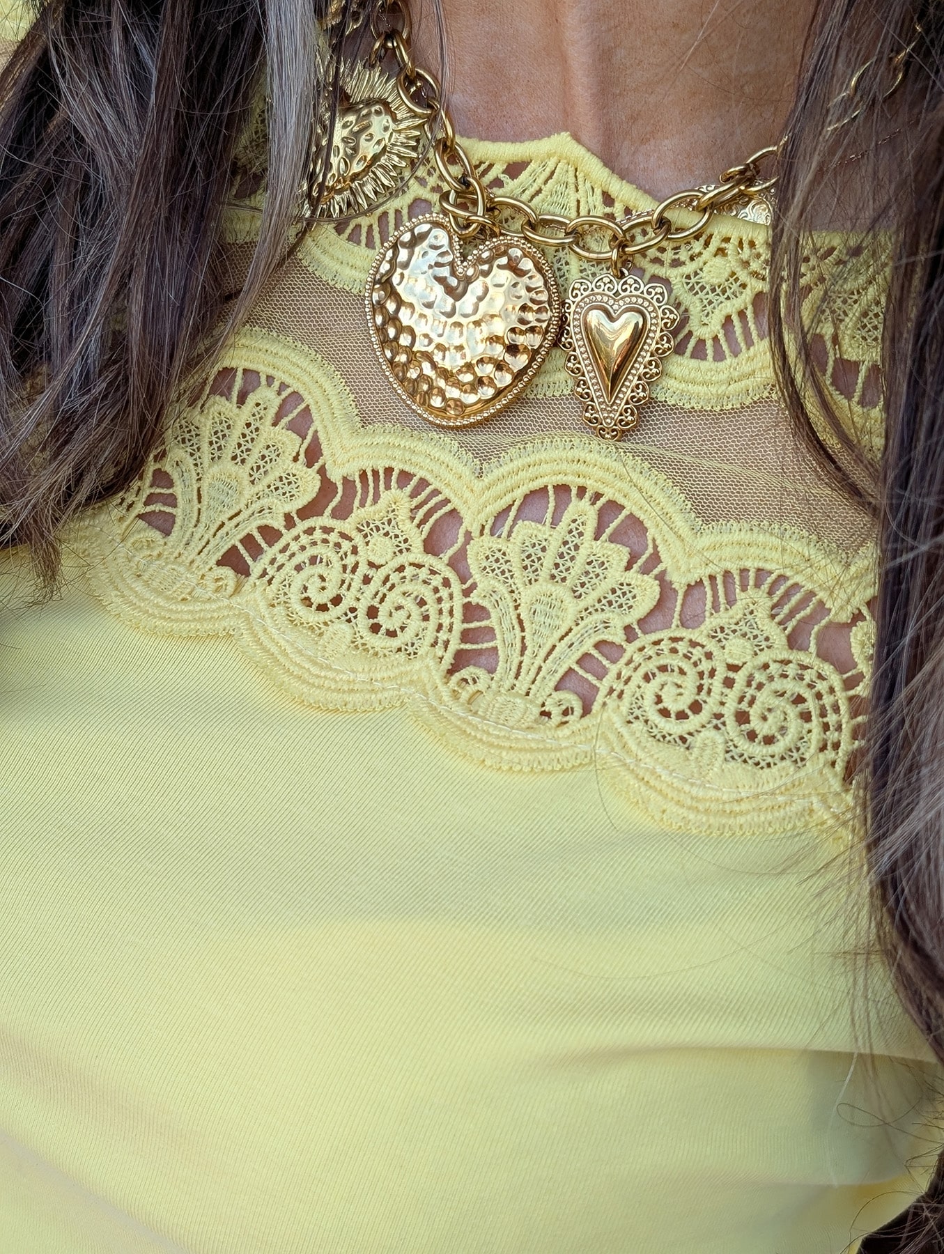 Top jaune dentelle✨️ – Image 7