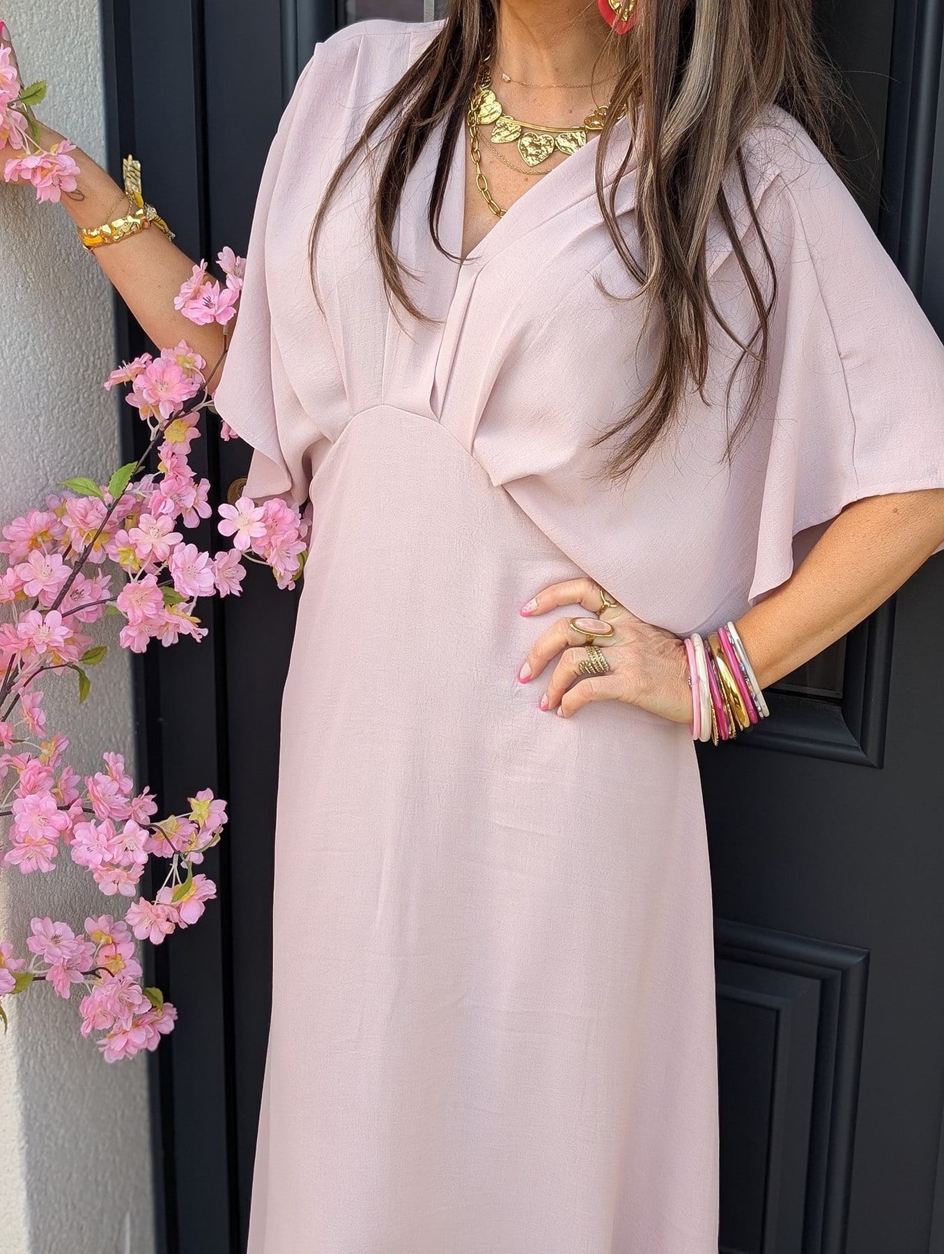 Robe Clemenvilla Vieux Rose – Image 3