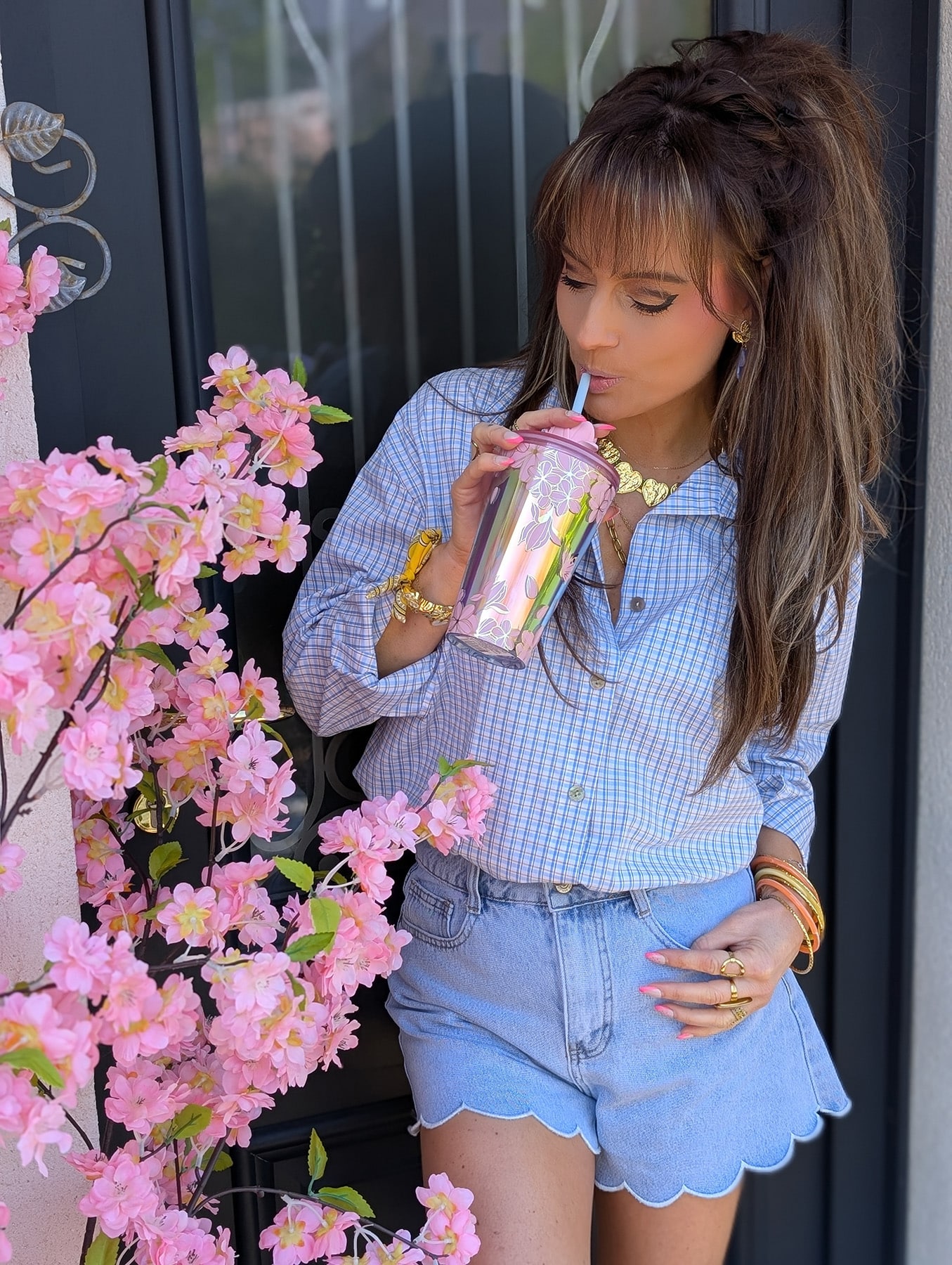 Chemise Laoby Bleue – Image 2