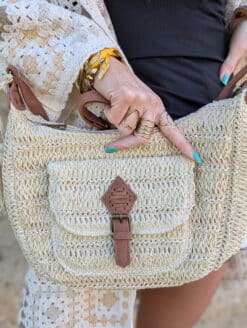 Alternative view of Sac Mélingo Beige