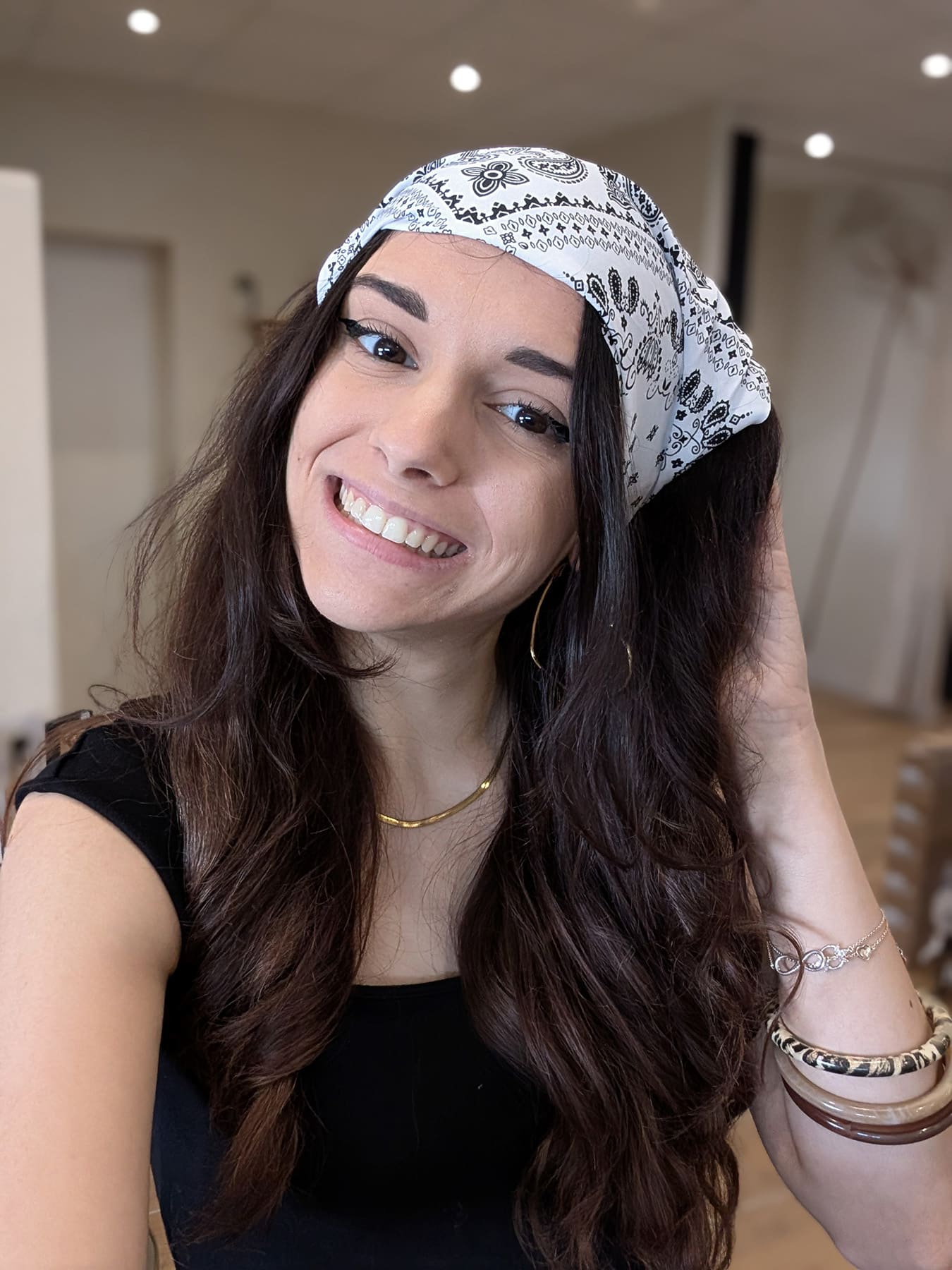 Bandana Yakana Blanc