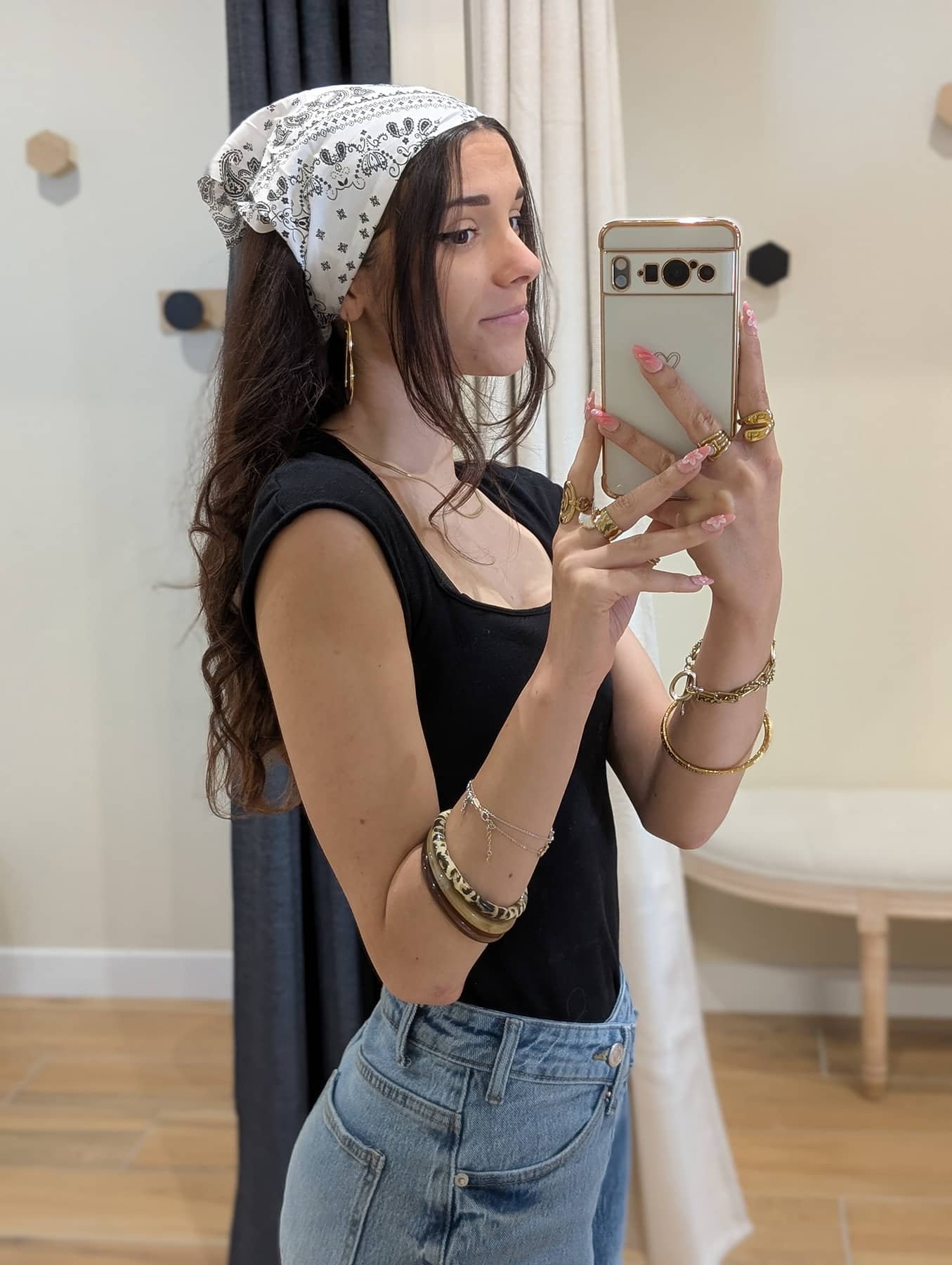 Bandana Yakana Blanc – Image 5