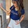 Tee Shirt Marine "Bichette"