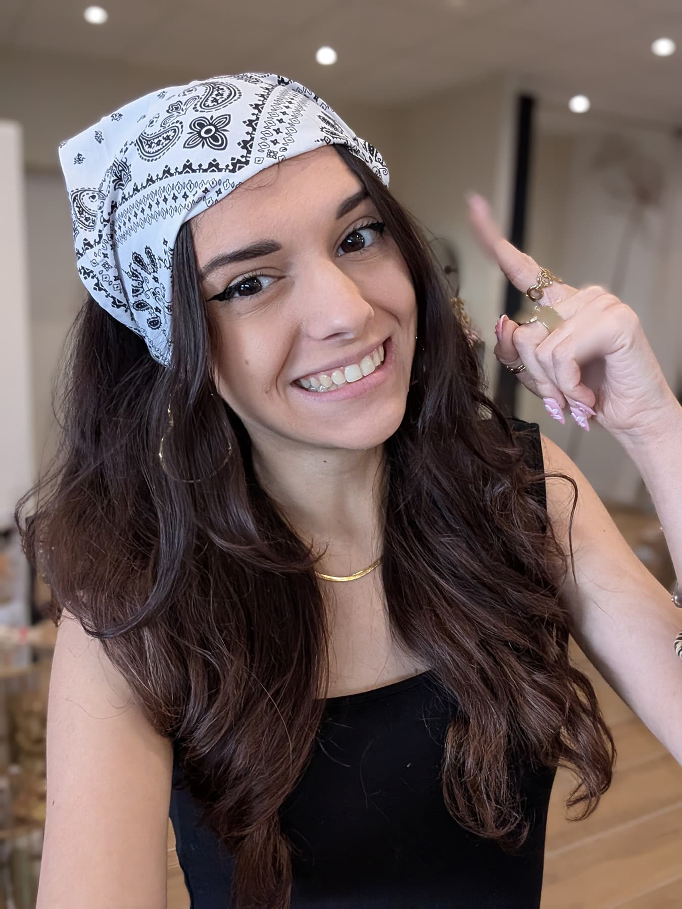 Bandana Yakana Blanc – Image 3