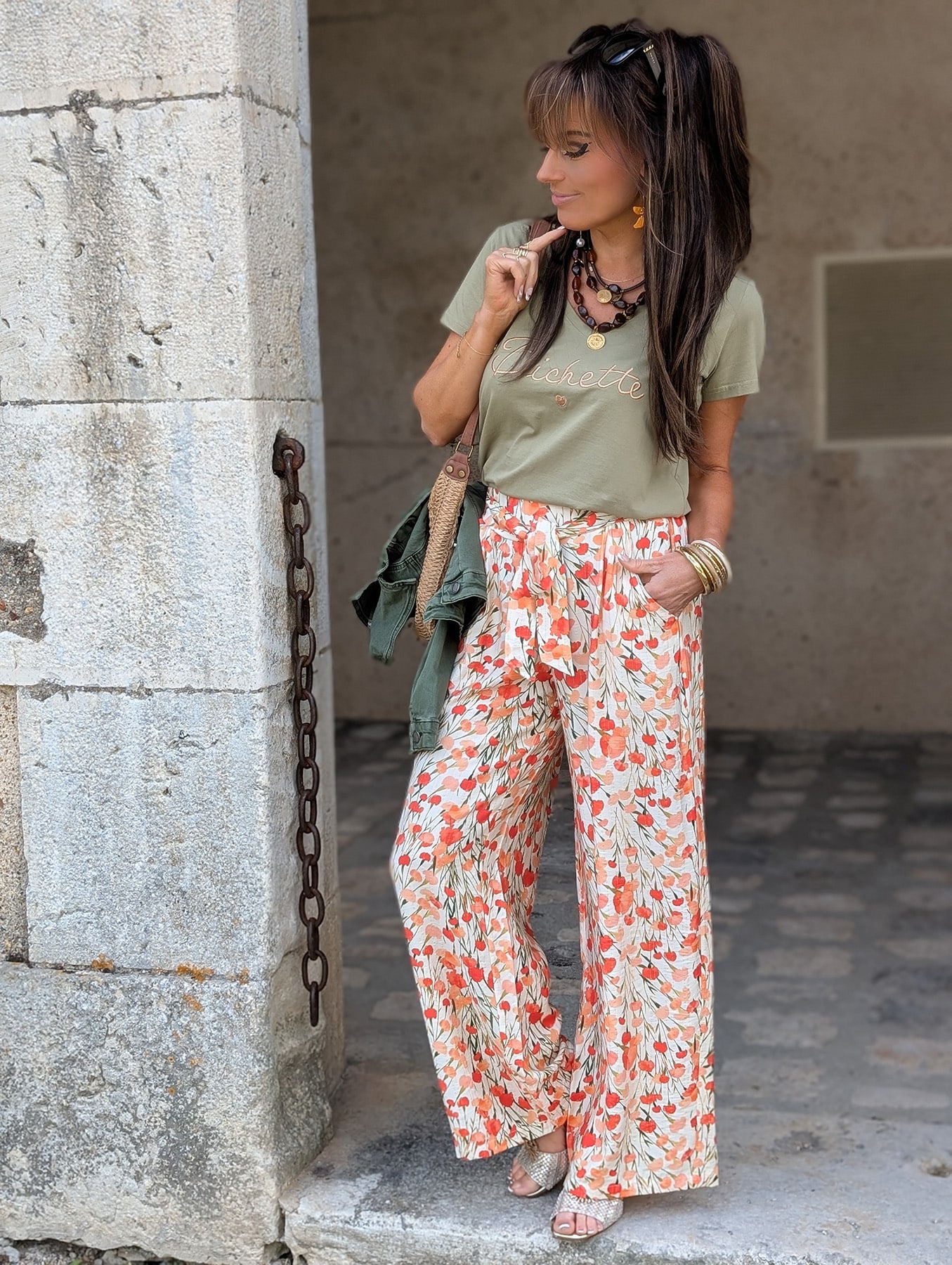 Tee-shirt Bichette Tilleul – Image 2
