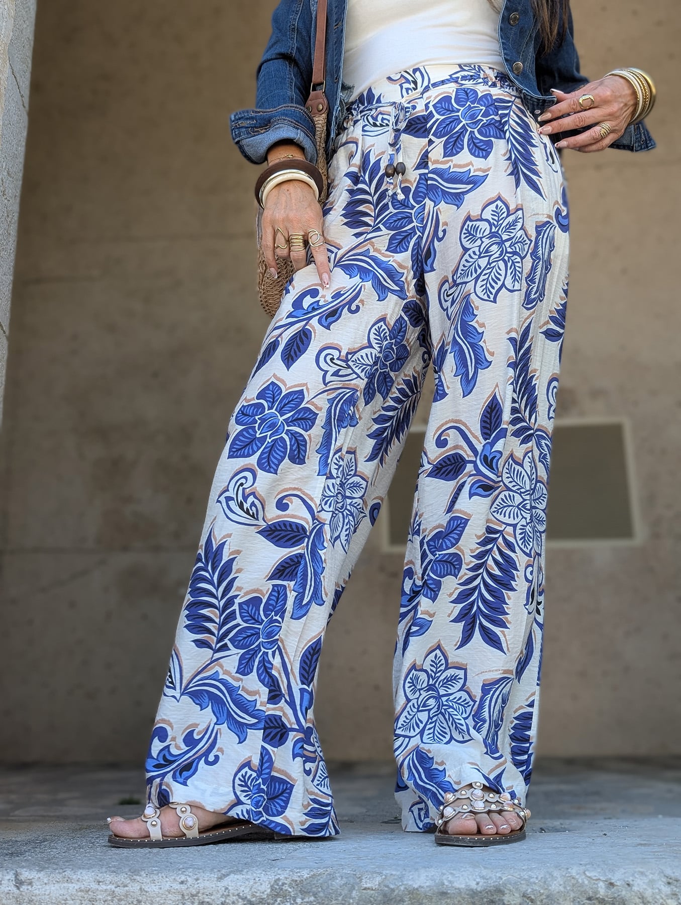 Pantalon Loïs Bleu – Image 2