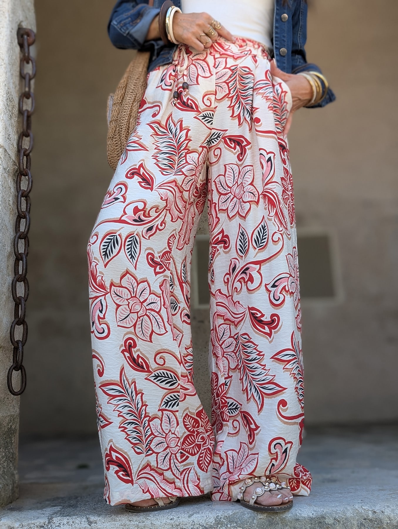 Pantalon Loïs Rouge – Image 5