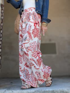Pantalon Loïs Rouge – Image 3