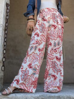 Alternative view of Pantalon Loïs Rouge